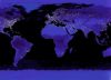 Доска магнитно-маркерная стеклянная Карта мира 