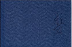 Еженедельник  карманный Brunnen Tweed синий