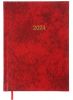 Ежедневник датированный 2024 Buromax BASE А5 красный 