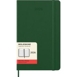 Щоденник Moleskine 2026 середній миртовий в твердій обкладинці