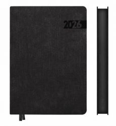 Щоденник А5 Leo Planner 2026 Boss чорний