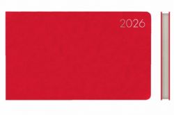 Щотижневик А6 Leo Planner 2026 Glory червоний