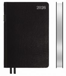 Щоденник A5 Leo Planner 2026 City чорний