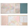 Ежедневник А5 Leo Planner недатированный Vibe голубой