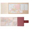 Ежедневник А5 Leo Planner 2026 Chiara бордовый