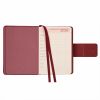 Ежедневник А5 Leo Planner 2026 Chiara бордовый