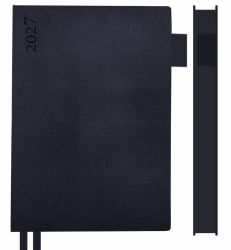 Щоденник А5 Leo Planner 2027 Binario темно синій