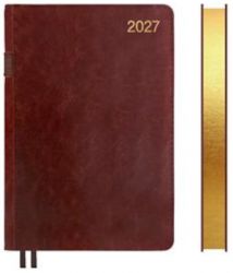 Ежедневник А5 Leo Planner City коричневый