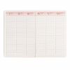 Ежедневник А6 Leo Planner 2027 City красный