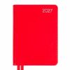 Ежедневник А6 Leo Planner 2027 City красный