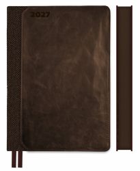 Щоденник датований А5 Leo Planner Nebraska коричневий
