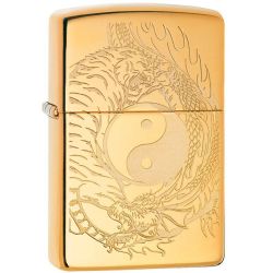 Zippo 254B Tiger and Dragon Design