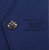 Щоденник датований 2027 Buromax GRAZIA А5 синій 