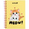 Блокнот на спіралі Kite Cute 1, А5, 80 аркушів, клітинка