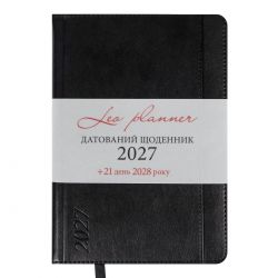 Ежедневник А5 Leo Planner 2027 Legacy черный