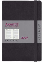 Ежедневник датированный  Axent Partner Soft Skin черный