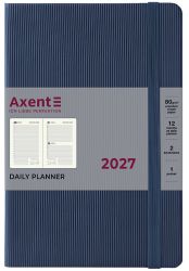 Щоденник датований Axent Partner Lines блакитний
