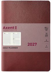 Щоденник датований  Axent Partner Muse Soft бордовий