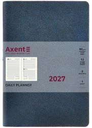 Щоденник датований Axent Partner Muse Soft темно синій