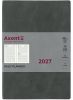 Щоденник датований 2027 Axent Partner Soft Cloud A5 сірий