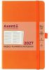 Еженедельник датированный 2027 Axent Partner Strong оранжевый А5