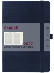Еженедельник датированный  Axent Prime Strong синий