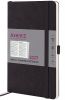 Еженедельник датированный 2027 Axent Partner Soft Skin черный А5