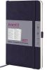 Еженедельник датированный 2027 Axent Partner Soft Skin синий A5