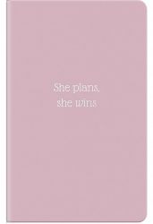Еженедельник датированный  Axent Partner Mellow She plans She wins А5