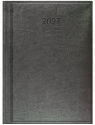 Щоденник 2027 Brunnen Стандарт Torino Metallic сірий А5