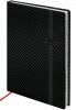 Щоденник 2027 Brunnen Стандарт Soft Carbon чорний А5
