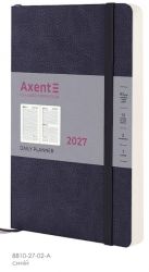 Ежедневник датированный Axent Partner Soft Skin синий