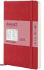 Ежедневник датированный 2026 Axent Partner Soft Skin A5 красный