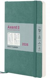 Ежедневник датированный Axent Partner Soft Skin лазурный