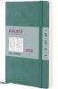 Ежедневник датированный 2026 Axent Partner Soft Skin A5 лазурный