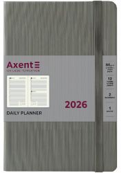 Ежедневник датированный Axent Partner Lines серый