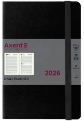 Щоденник датований Axent Partner Strong чорний