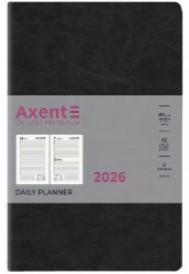 Щоденник датований Axent Partner City Soft чорний