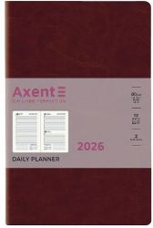 Щоденник датований Axent Partner City Soft коричневий