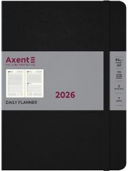 Ежедневник датированный Axent Grand Strong A4 черный
