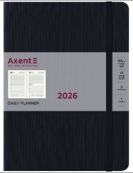 Ежедневник датированный Axent Grand Lines A4 черный