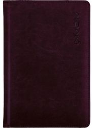 Ежедневник датированный Axent Classic Lux A5 коричневый