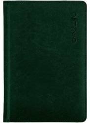Ежедневник датированный Axent Classic Lux A5 темно-зеленый