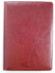 Еженедельник датированный  BRISK OFFICE SARIF А4 бордовый