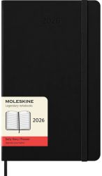 Ежедневник Moleskine средний черный в твердой обложке