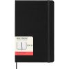 Ежедневник Moleskine 2025-2026 средний черный в твердой обложке