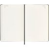 Ежедневник Moleskine 2025-2026 средний черный в твердой обложке