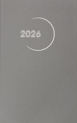 Ежедневник датированный 2026 Buromax MADAM A5 серый