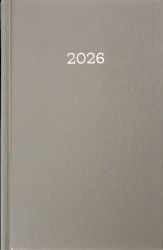 Ежедневник датированный 2026 Buromax SIMPLE A5 серый