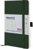Еженедельник датированный 2024 Axent Partner Soft Skin темно-зеленый А5